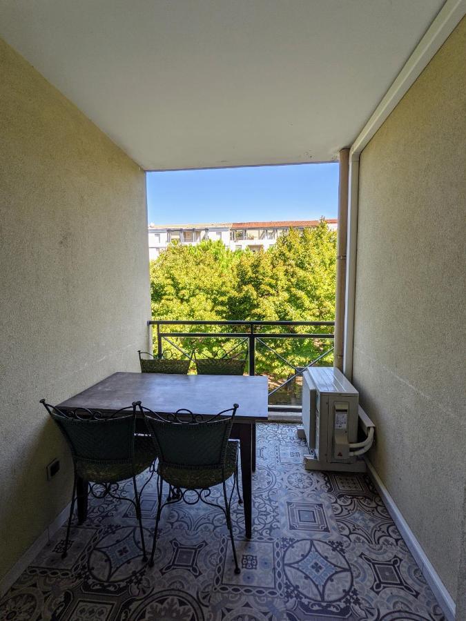 F2 Garage Box Wifi Terasse Clim Gare Fac Eco Richter Daire Montpellier Dış mekan fotoğraf